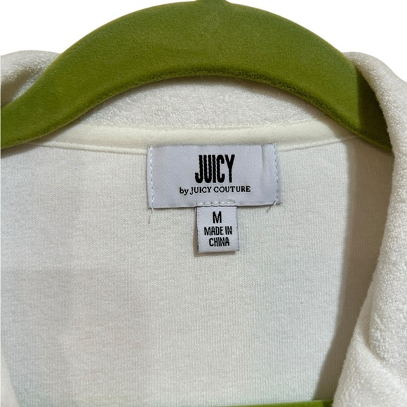 Juicy Couture White Collar Button Down Shirt - Picture 2 of 6